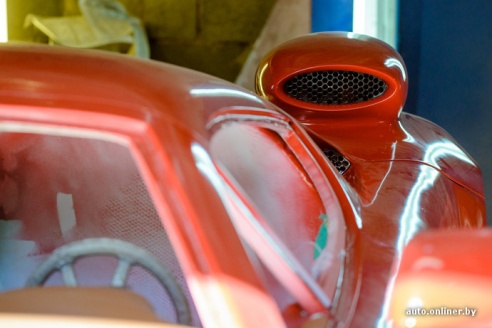 Солигорчанин сделал в гараже копию McLaren