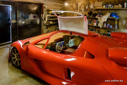 Солигорчанин сделал в гараже копию McLaren