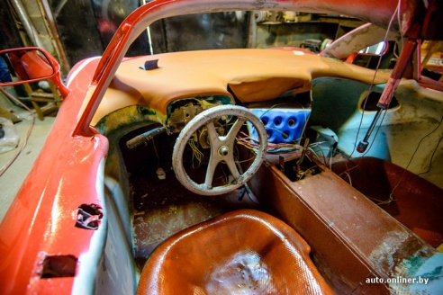 Солигорчанин сделал в гараже копию McLaren