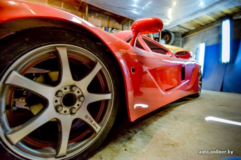 Солигорчанин сделал в гараже копию McLaren