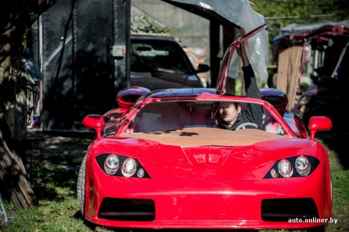 Солигорчанин сделал в гараже копию McLaren