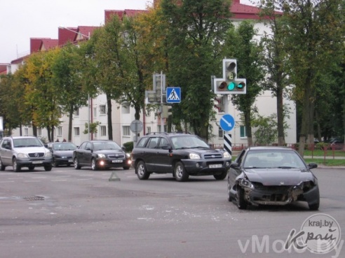 Вчерашее ДТП возле «Космоса» (фото)