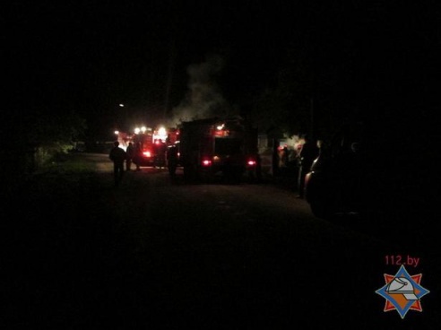 В Барановичском районе в огне погиб мужчина