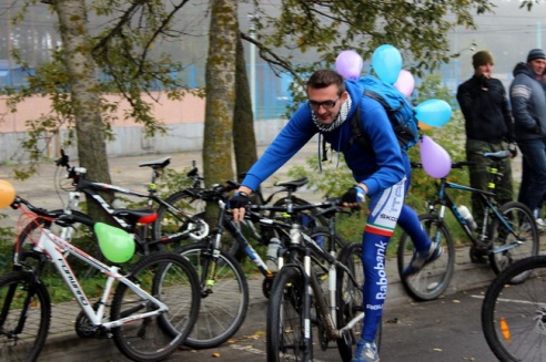 Люди в городе: могилёвские велосипедисты