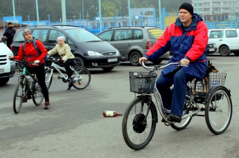 Люди в городе: могилёвские велосипедисты