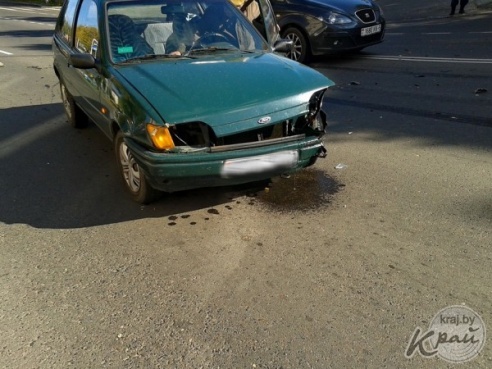 Авария возле пожарной части (+фото)