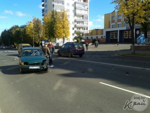 Авария возле пожарной части (+фото)