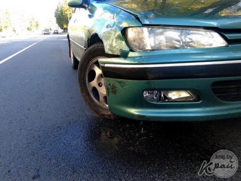 Авария возле пожарной части (+фото)