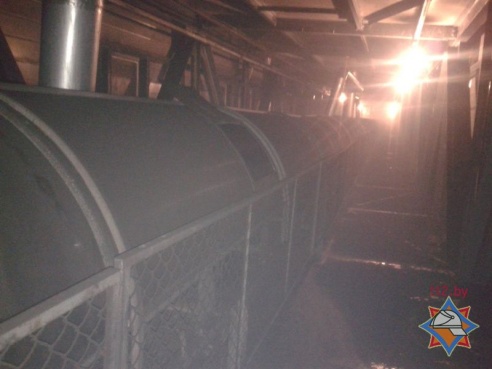 Пожар на сахарорафинадном комбинате