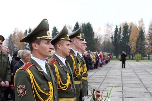 В Горецком районе отметили годовщину Битвы под Ленино