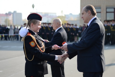 Кадеты приняли присягу в Слуцке