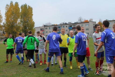 ФОТОРЕПОРТАЖ: «Первый Белорусский» снова стал чемпионом Вилейского района по футболу