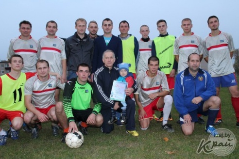 ФОТОРЕПОРТАЖ: «Первый Белорусский» снова стал чемпионом Вилейского района по футболу