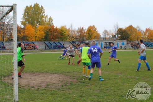 ФОТОРЕПОРТАЖ: «Первый Белорусский» снова стал чемпионом Вилейского района по футболу
