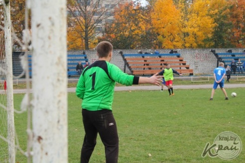 ФОТОРЕПОРТАЖ: «Первый Белорусский» снова стал чемпионом Вилейского района по футболу