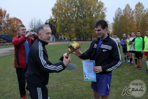 ФОТОРЕПОРТАЖ: «Первый Белорусский» снова стал чемпионом Вилейского района по футболу