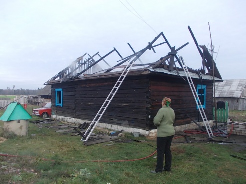 Пожары в Мальковичах и Люсино