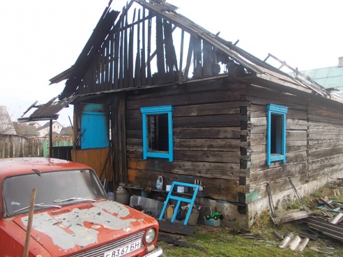 Пожары в Мальковичах и Люсино