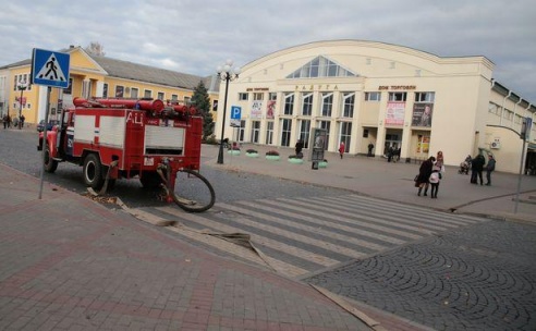 В Барановичах «тушили» типографию