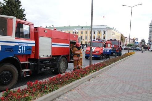 В Барановичах «тушили» типографию