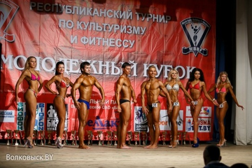 В Волковыске прошел республиканский турнир по бодибилдингу (фото)