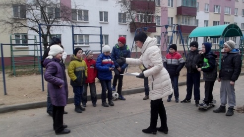 Праздник двора на противопожарную тематику прошел в Бобруйске