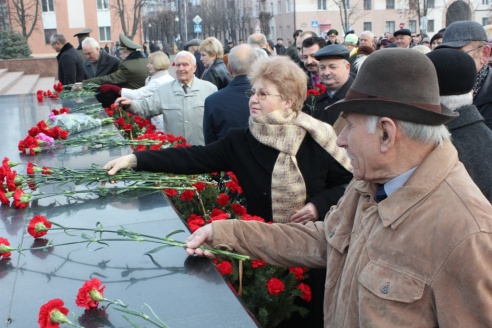 В Бобруйске отметили День Октябрьской революции