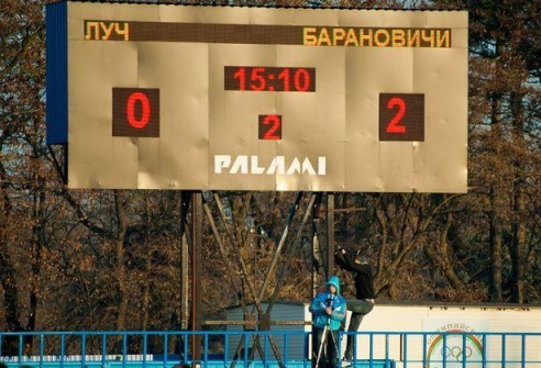 ФК «Барановичи» переместился в чемпионате РБ по футболу на третье место