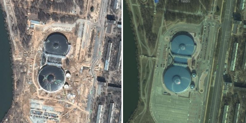 Города Гомельщины теперь можно в деталях рассмотреть на новых снимках из космоса