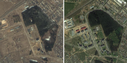 Города Гомельщины теперь можно в деталях рассмотреть на новых снимках из космоса