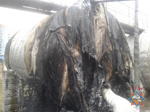 Возгорание в котельной в Петрикове: райцентр мог остаться без тепла (фото)