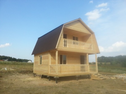 Построить дом или баню всего за две недели? Легко!
