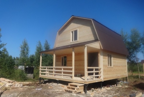 Построить дом или баню всего за две недели? Легко!