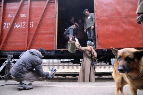 В Барановичах прошли съемки документального фильма о "белом" генерале