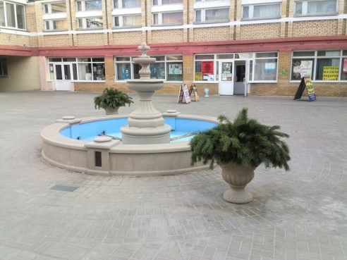 В Жодино открыли трехметровый фонтан