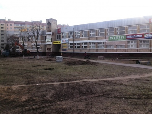 В Жодино открыли трехметровый фонтан