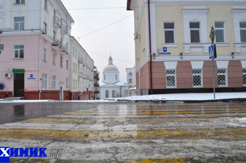 Первый снег в городе над Двиной: фоторепортаж