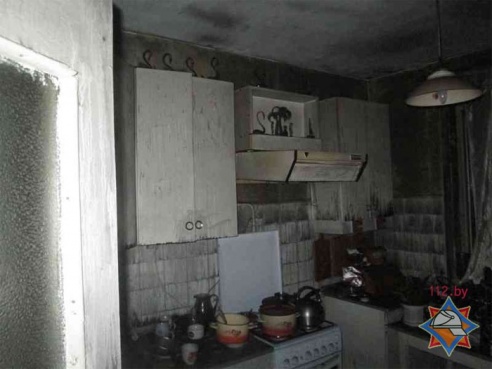 Пожар в борисовской девятиэтажке: 56-летний мужчина получил ожоги 20% тела