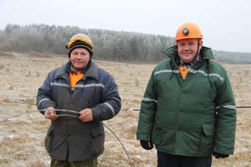 Ошмянский РЭС: плановые работы с использованием новой технологии