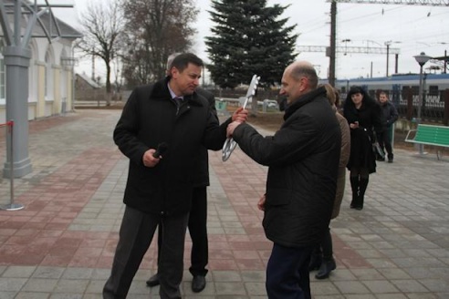 После капитального ремонта открылось здание станции "Барановичи-Центральные"