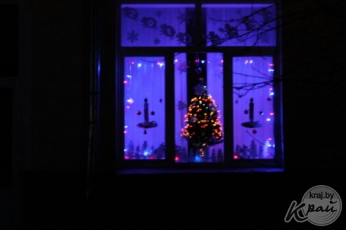 ФОТОРЕПОРТАЖ: Как выглядит ночная предновогодняя Вилейка