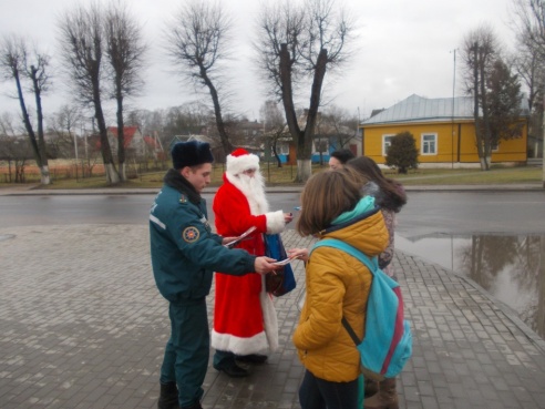 В Ошмянах завершилась акция «Безопасный Новый год»
