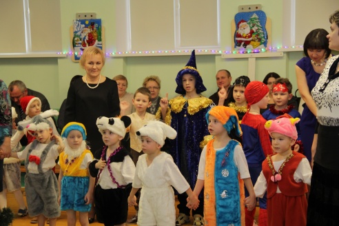 В Кобринском детском доме состоялся новогодний утренник