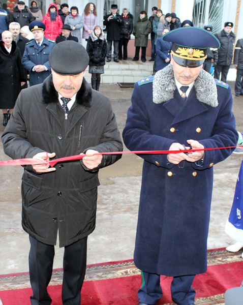Генеральный прокурор Беларуси Александр Конюк открыл новое здание прокуратуры в Лиозно