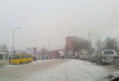 Новогодние пробки