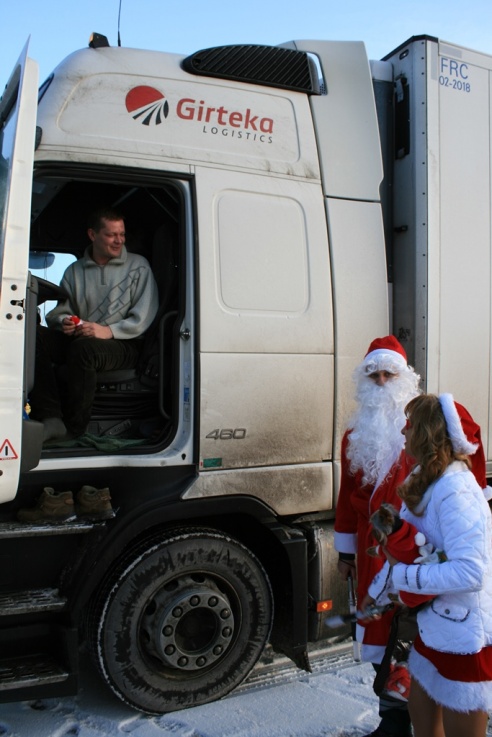 Преподнесли водителям сюрприз