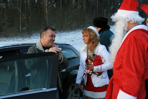 Преподнесли водителям сюрприз