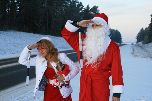 Преподнесли водителям сюрприз