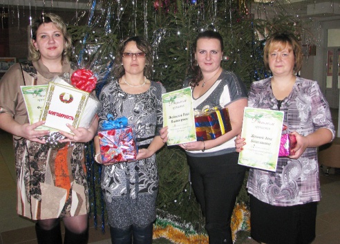 Узнагародзілі за працу