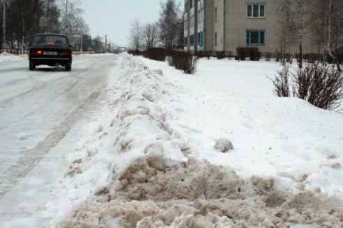 С проезжей части – на пешеходную